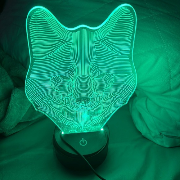 Wolf lamp with many different settings! New! - Picture 4 of 9